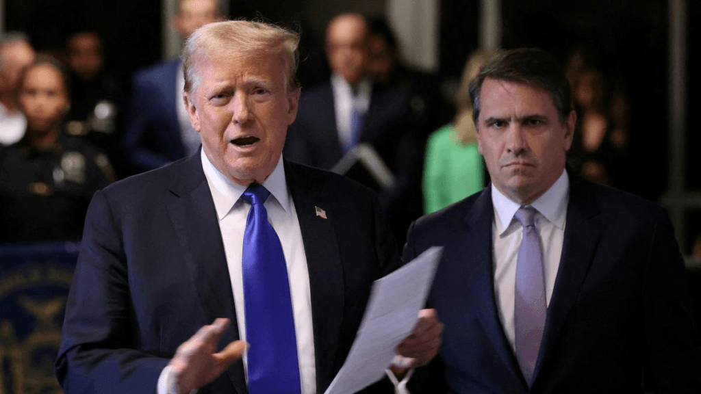 Judge Rejects Trump’s Bid to Dismiss 34-Count Conviction in Hush Money Case